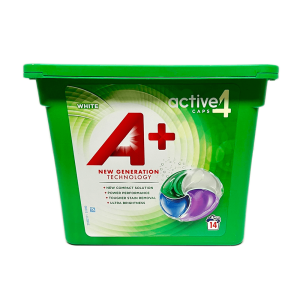 A+ Active 4 White Pods 14stk (14x26g) 364g