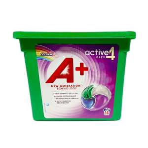 A+ Active 4 Color Pods 14stk (14x26g) 364g