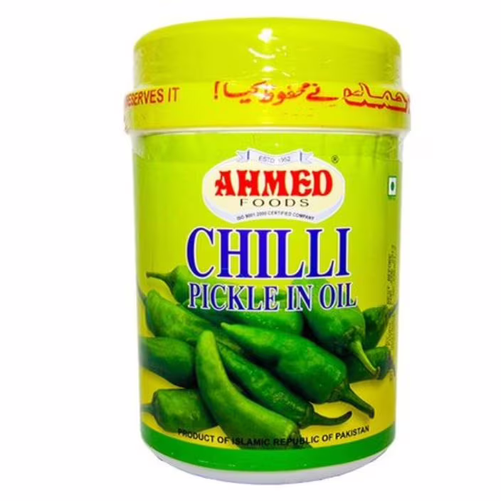 AHMED FOOD Chili Pickle i Olje 1kg