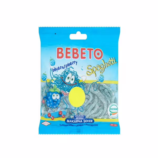 BEBETO Spagetti Blue Raspberry