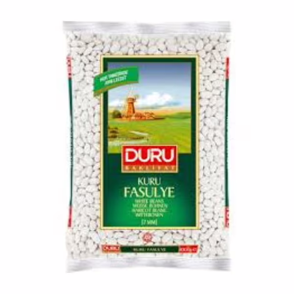 DURU Hvite Bønner (7 mm) 1 kg