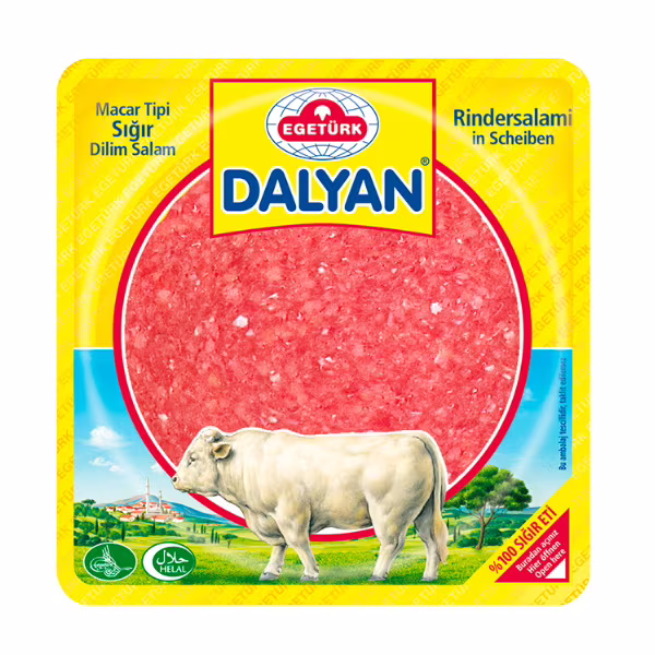 EGETURK Dalyan Macar Okse Salami Skivet Pålegg 200g