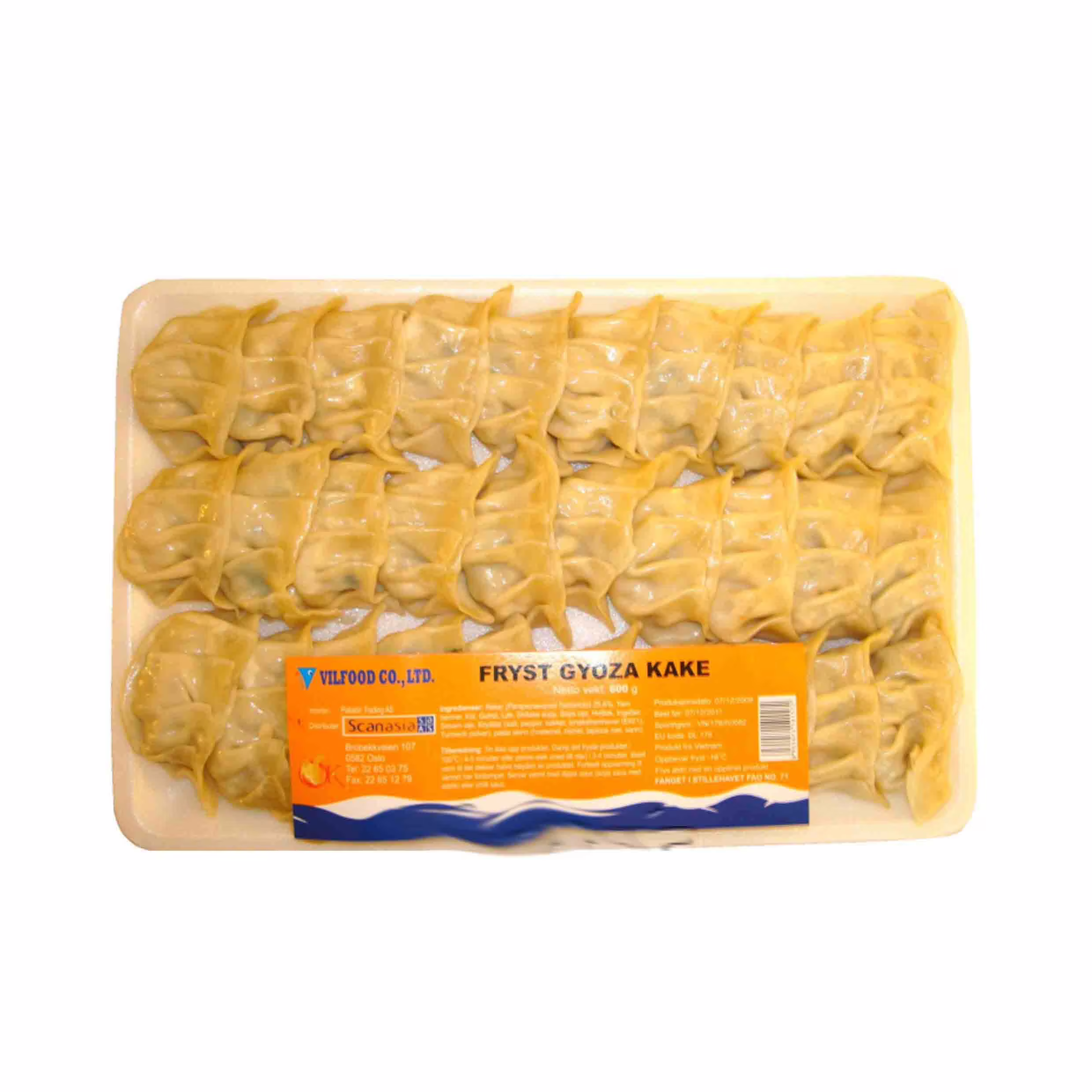 TCT Gyoza Med Sjømat Seafood 660g