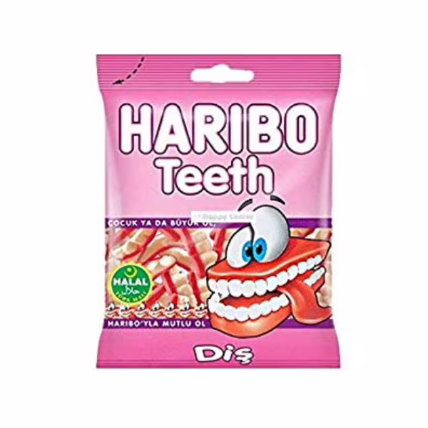 HariboJelly Teeth 80g