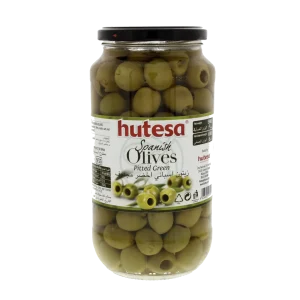 HUTESA Grønn Oliven Uten Stein 350g