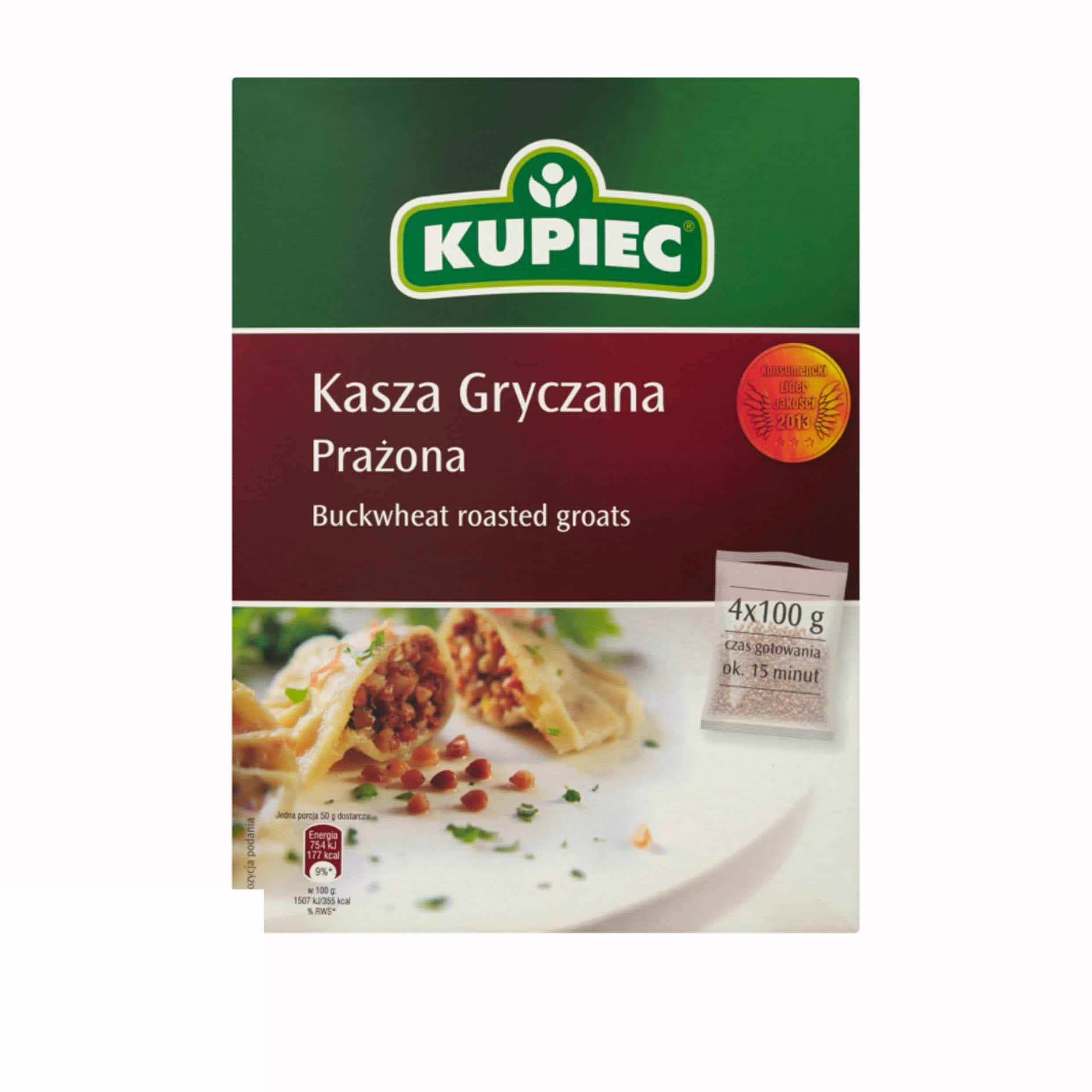 Kupiec Bokhvete prazona 400g