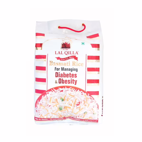 LAL QILLA Diabetes & Obesity Basmati Ris 5 kg