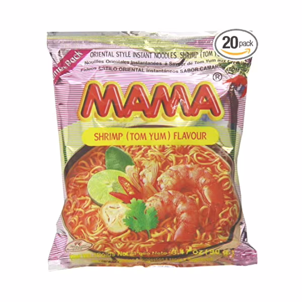 MAMA Shrimp Cream Nudler 55 g