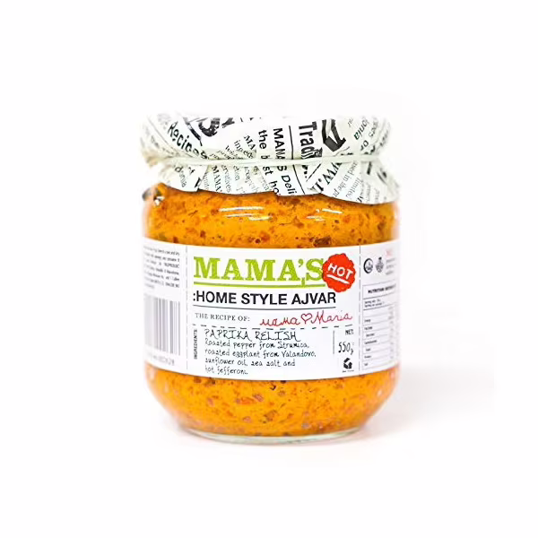 Mamas Ajvar Sterk 550g
