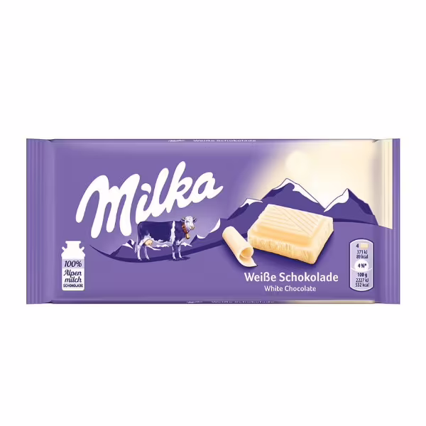 MILKA Hvit Sjokolade 100 g