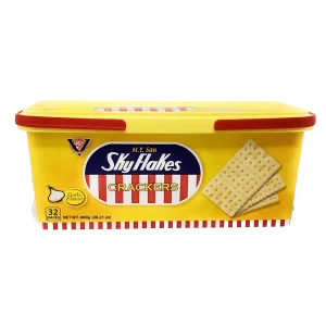 M.Y SAN Skyflakes Hvitløksmak Crackers 850g