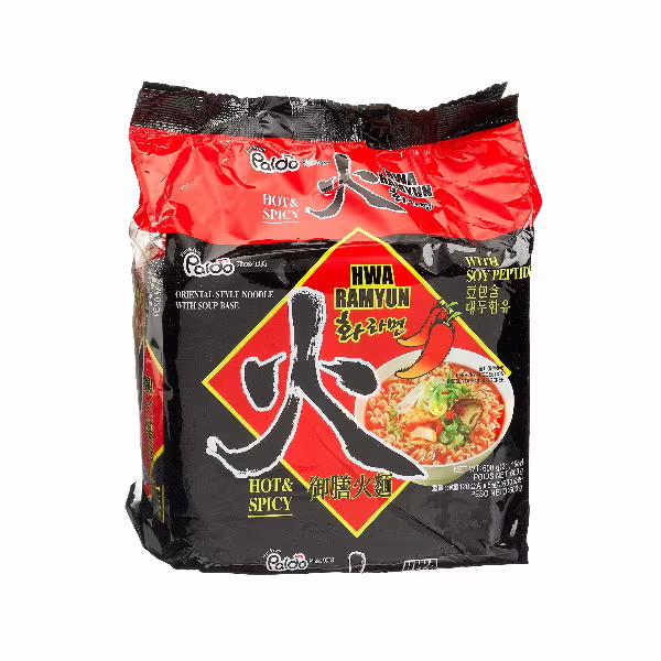PALDO Hwa Ramyun Hot & Spicy Nudler 5×120 g
