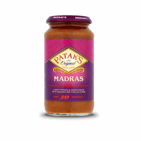 Pataks Madras Hot 450g