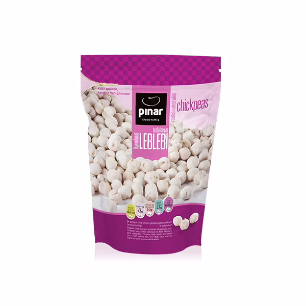 PINAR hvit kikerter Risted saltede 170g
