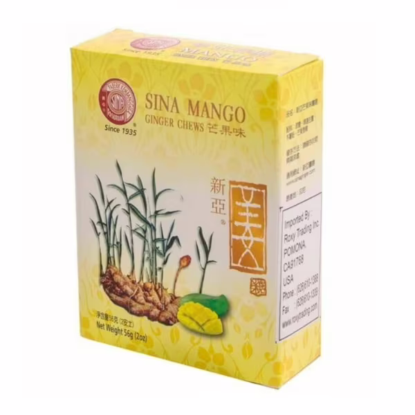 SINA Gingercandy Mango 58g