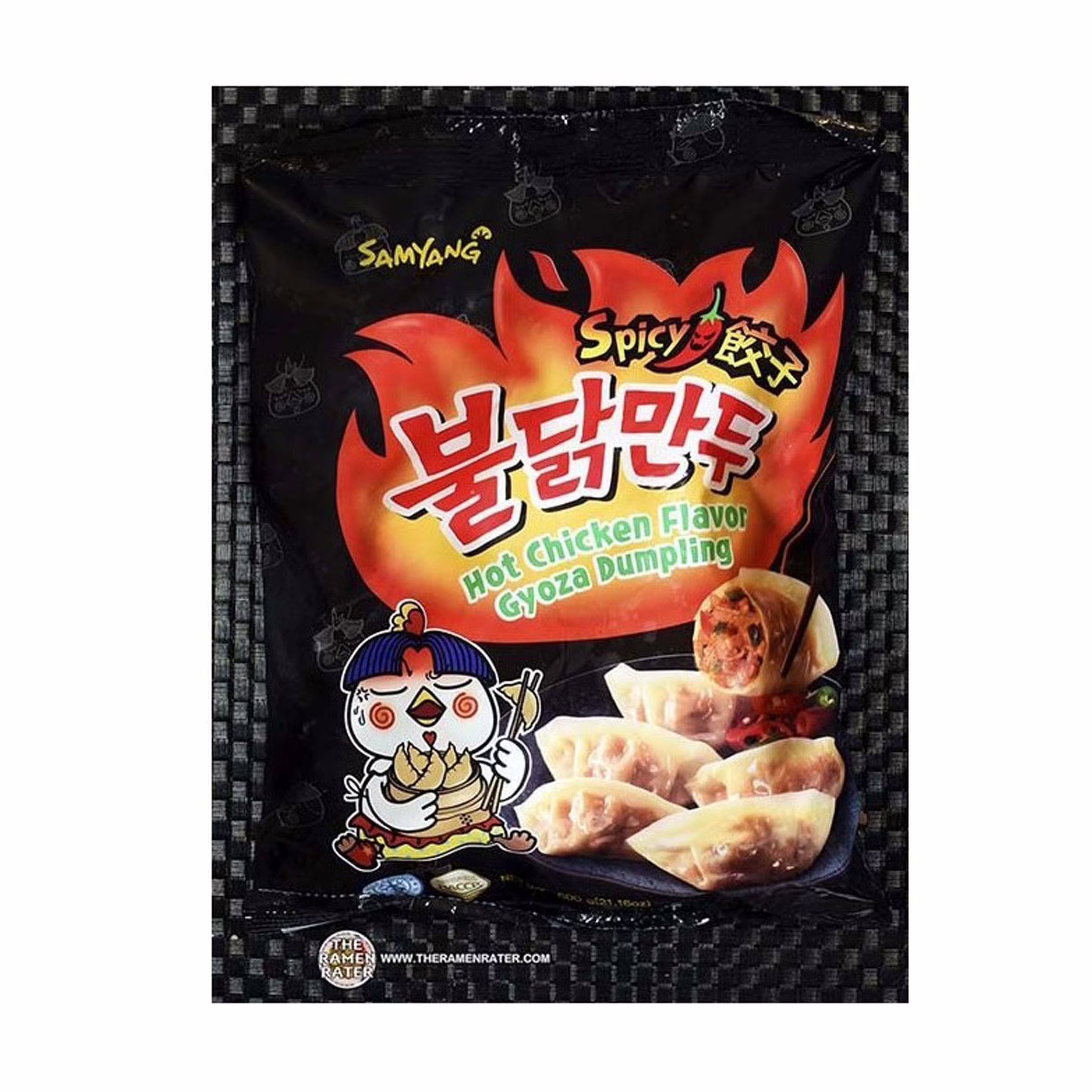 SAMYANG Sterk/Hot Kylling gyoza dumpling 600g