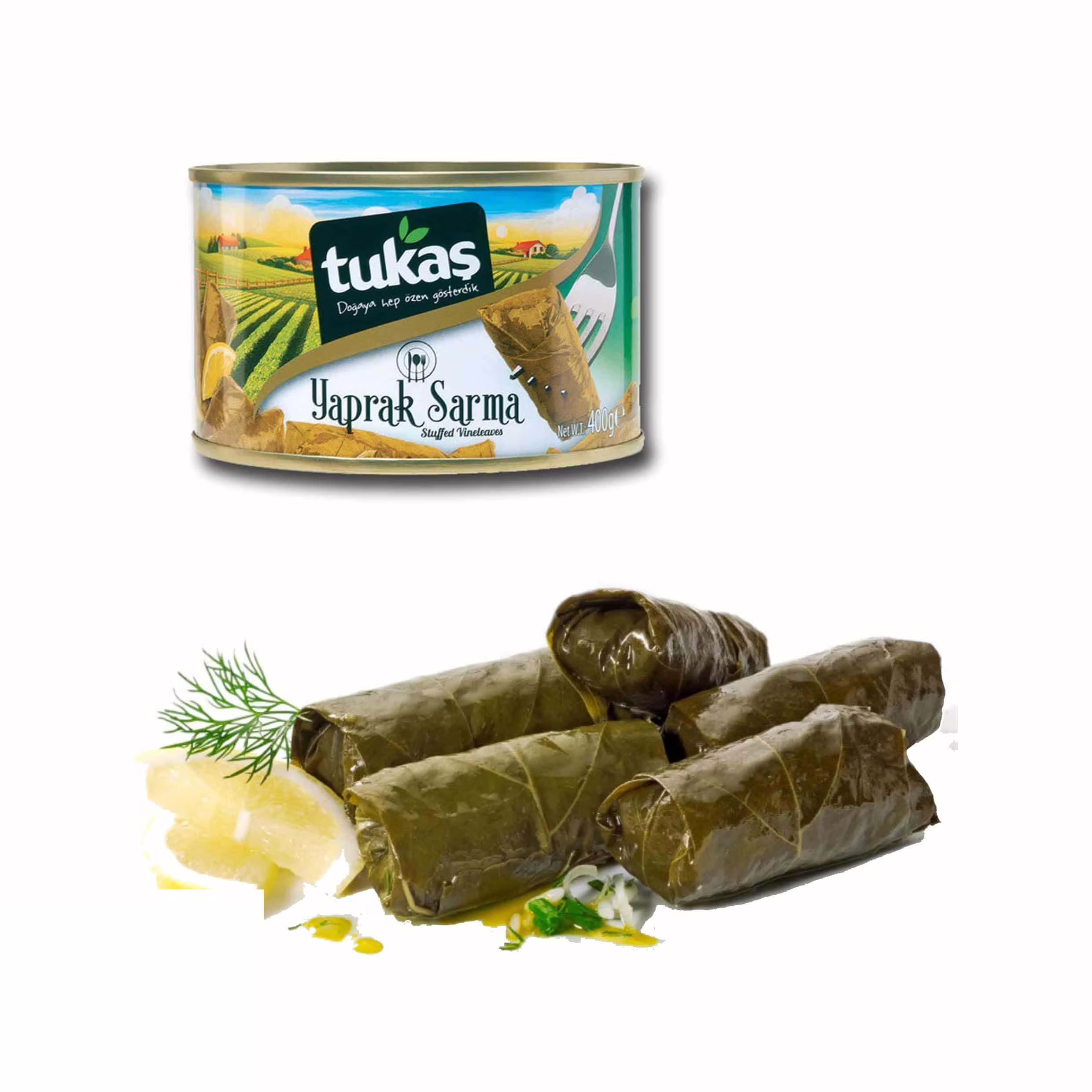 TUKAS Vinnblader Med Ris Dolma Yaprak Sarma 400g
