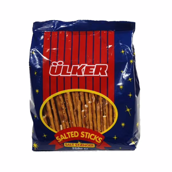 ULKER salted sticks 220 g