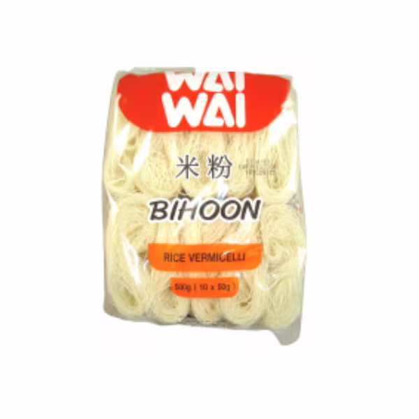 WAI WAI Rice Vermicelli (Bihon) 10×50 g