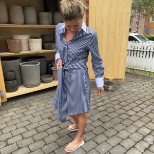 Lisa kjole blue stripes