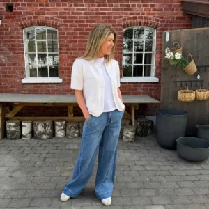 LillianDEA Pure White Knit Jacket