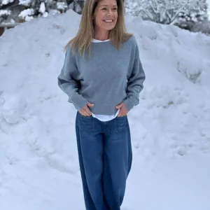 Damsville sweater storm melange
