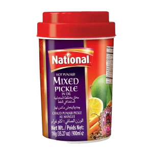 NATIONAL Hot Punjabi Mix Pickle 1kg